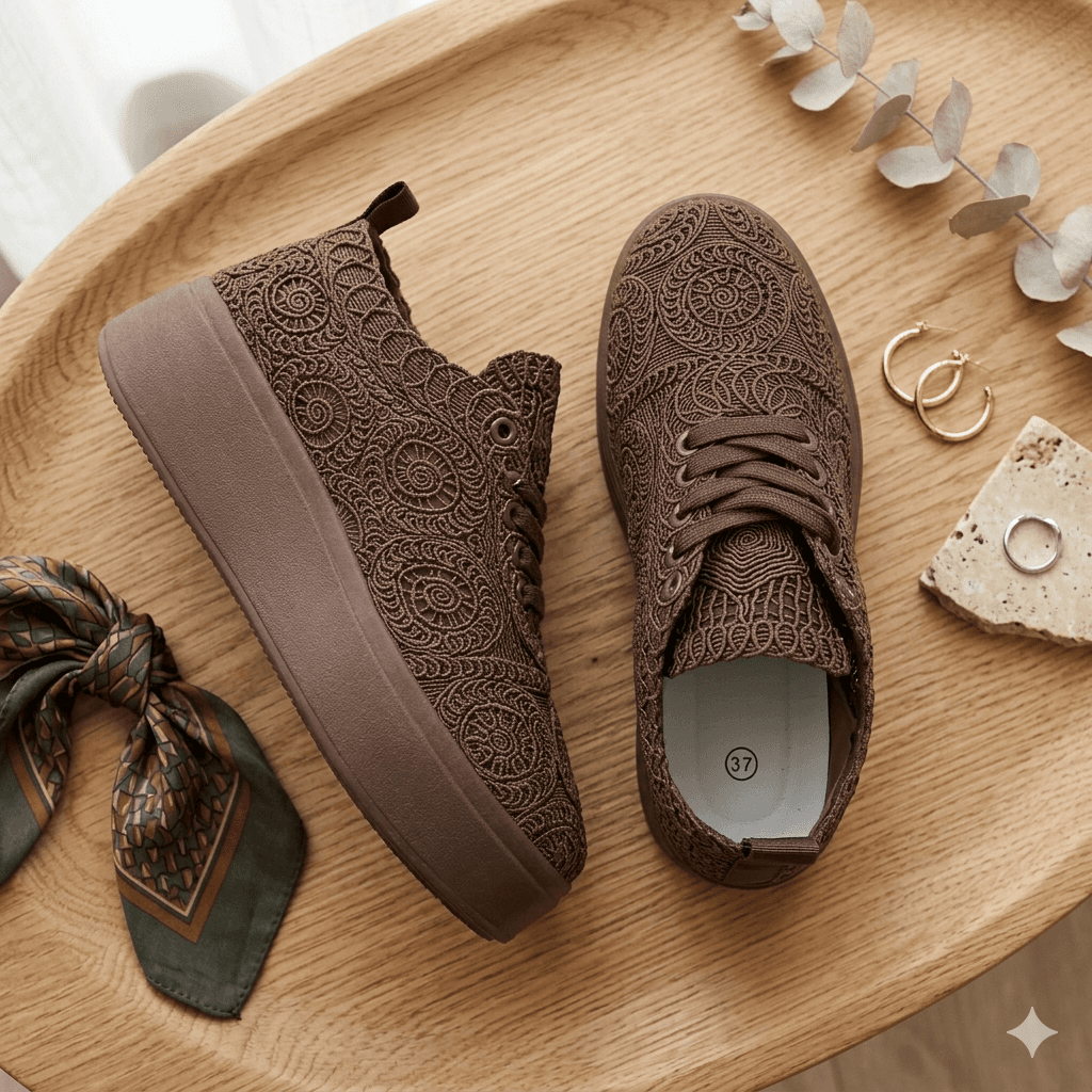 Lace sneakers